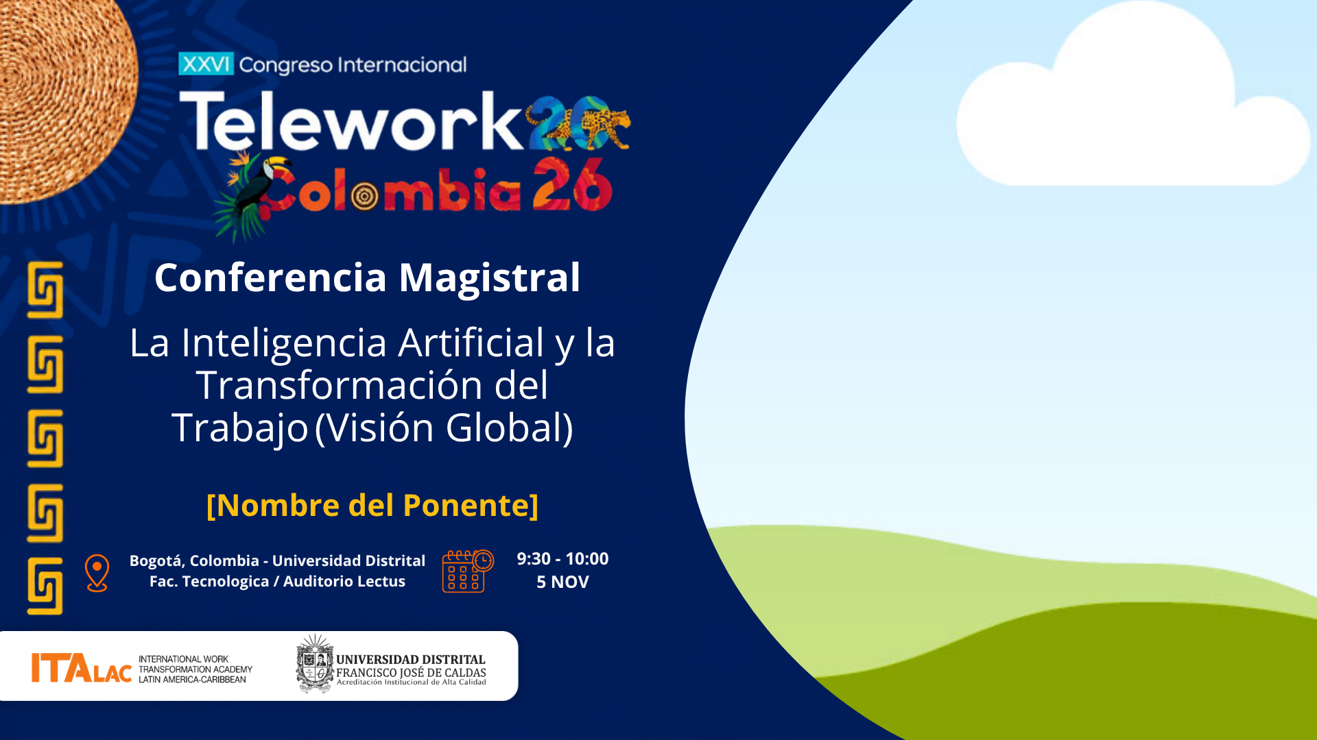 Conferencia Magistral - La Inteligencia Artificial y la Transformación del Trabajo (Visión Global) 