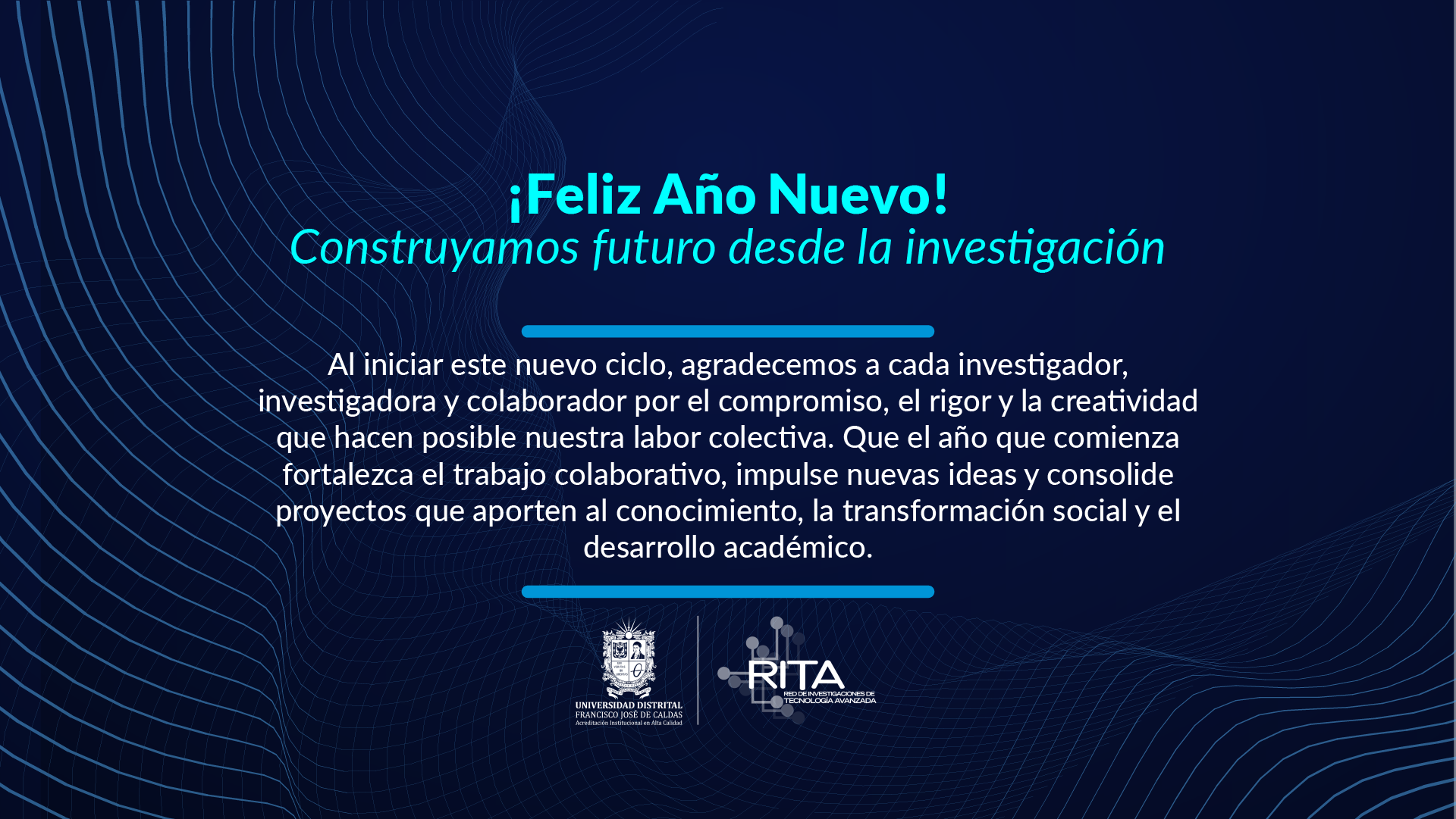 RITA les desea unas felices fiestas